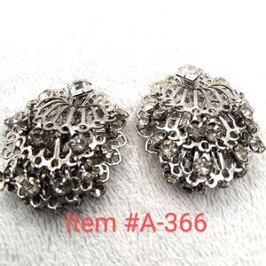 Earrings, Item # A-366, . wt. 18 grams